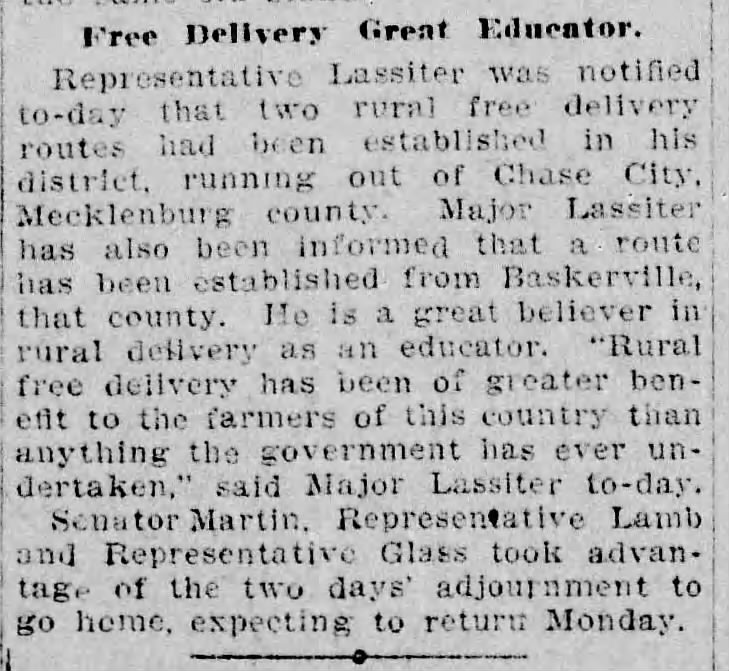 This image has an empty alt attribute; its file name is 1907-first-rural-del.jpg